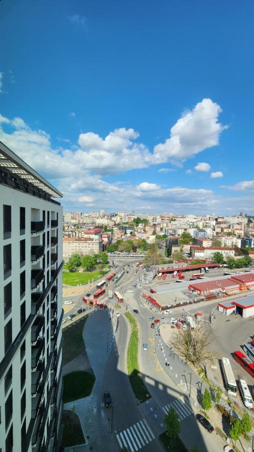 Belgrade Waterfront 16Th Fl Lux Apt. W/ City View Exterior foto