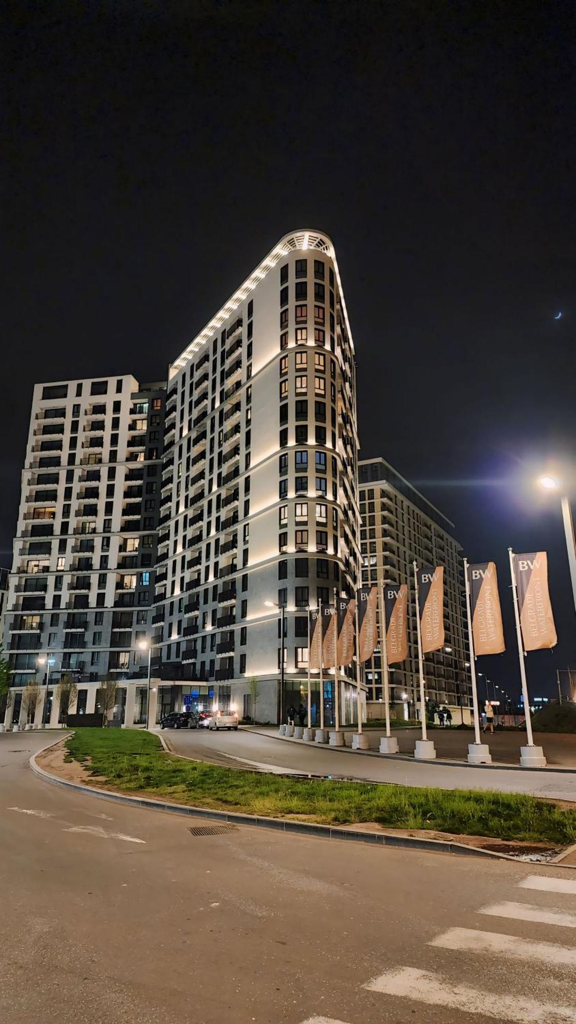 Belgrade Waterfront 16Th Fl Lux Apt. W/ City View Exterior foto