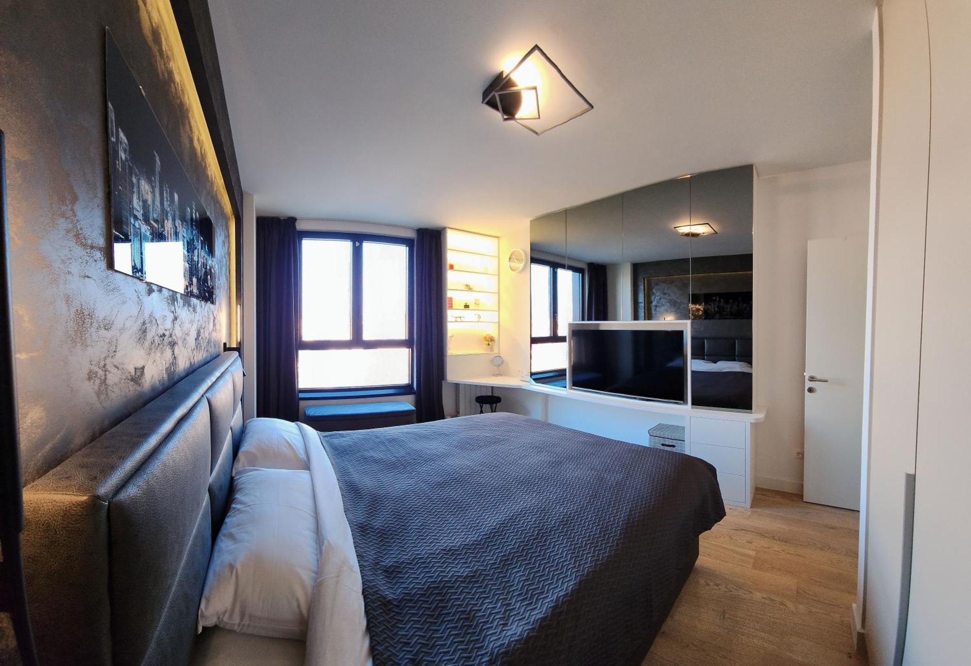 Belgrade Waterfront 16Th Fl Lux Apt. W/ City View Exterior foto