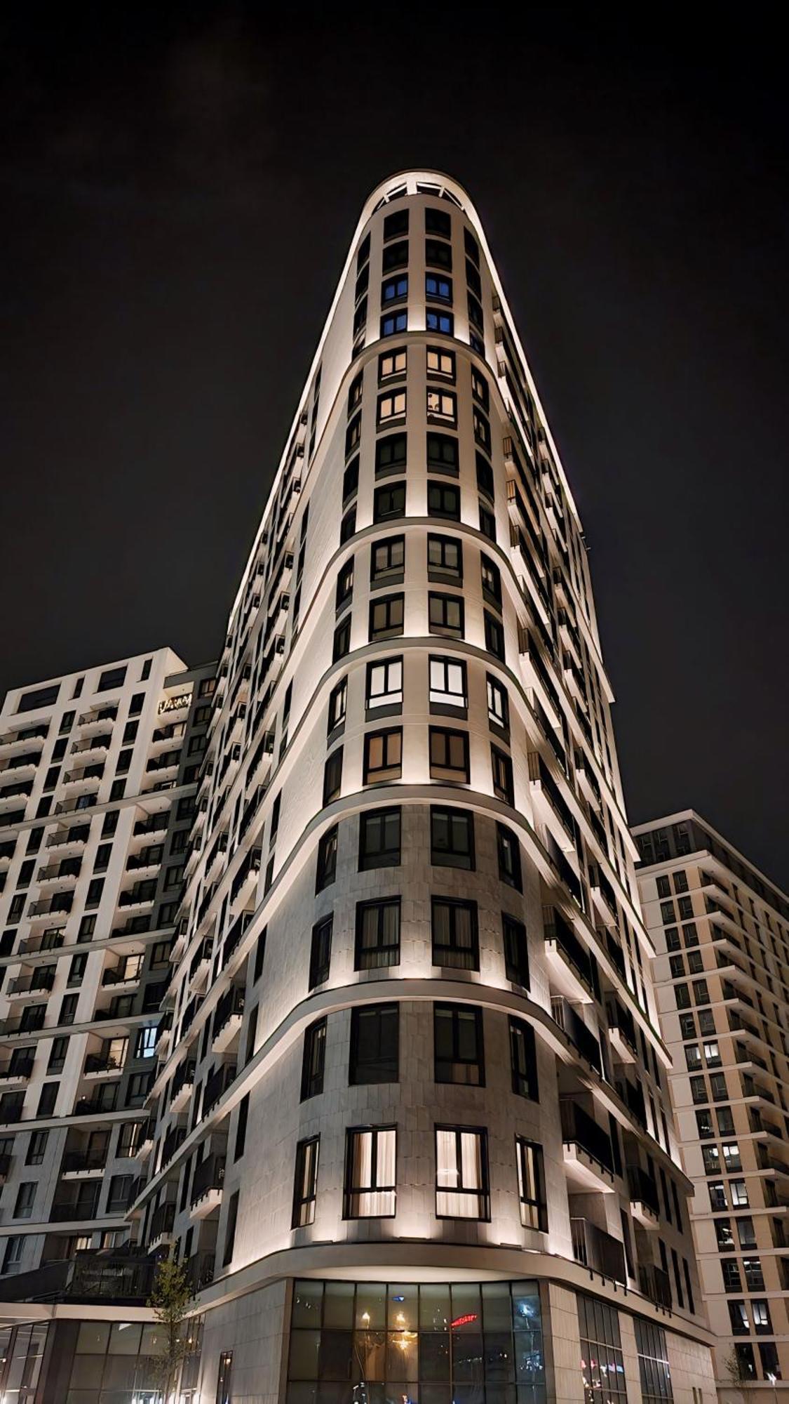 Belgrade Waterfront 16Th Fl Lux Apt. W/ City View Exterior foto