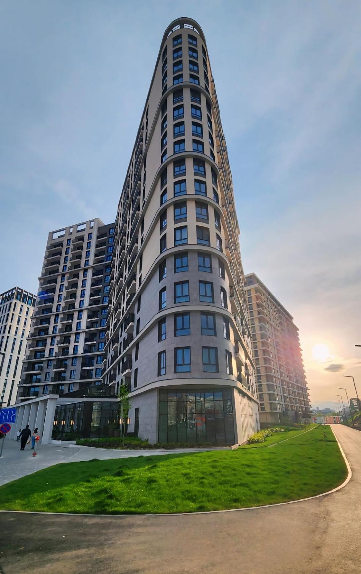 Belgrade Waterfront 16Th Fl Lux Apt. W/ City View Exterior foto